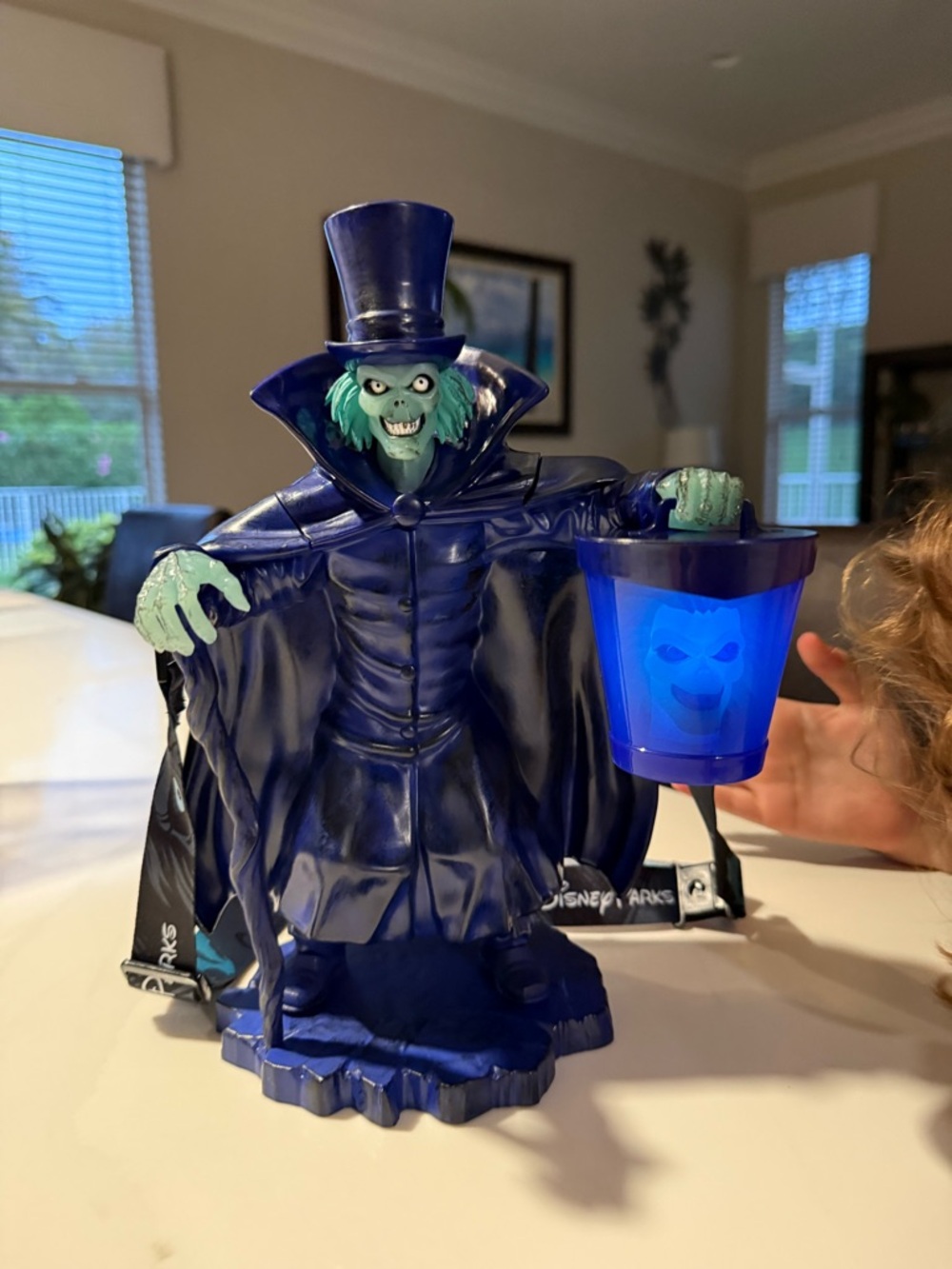 NEW! DISNEY Grim Reaper Drink Canister With Lights and Spooky Sounds